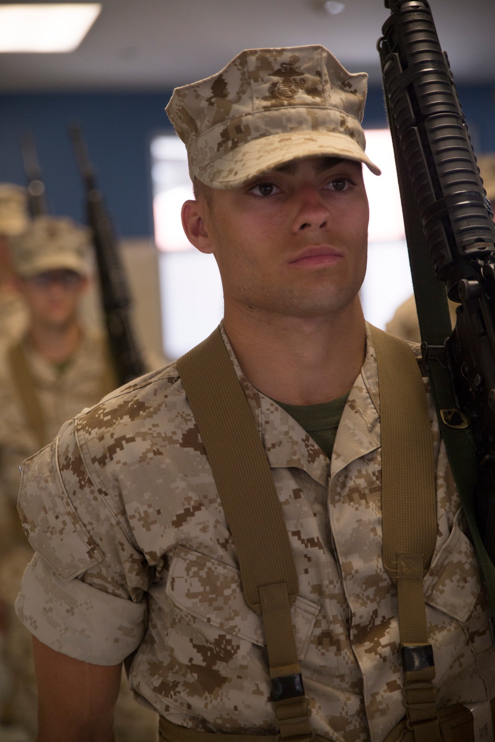 Statesville, N.C., native training at Parris Island to become U.S. Marine