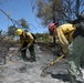 Marines fight California wildfires