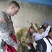 Members of the Armed Forces of the Philippines, Australian Army, and U.S. service members conduct a cooperative health engagement in Rawis province, Philippines