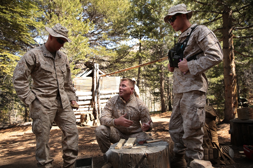 Mountain warfare instructors hone their skills