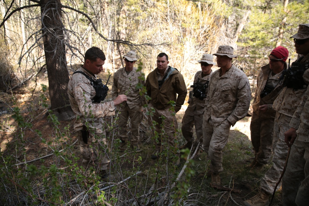 Mountain warfare instructors hone their skills