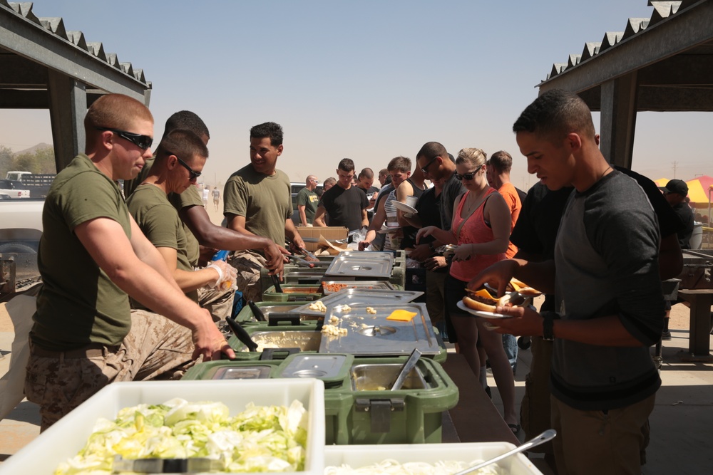 Wardogs take a load-off with Barracks Bash