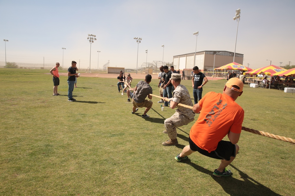 Wardogs take a load-off with Barracks Bash