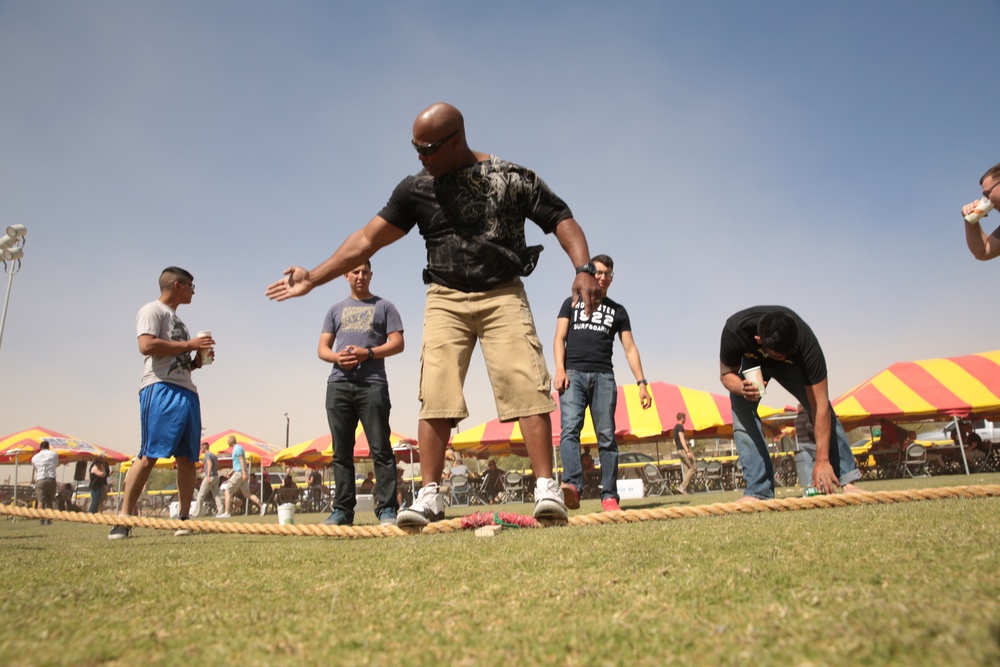 Wardogs take a load-off with Barracks Bash