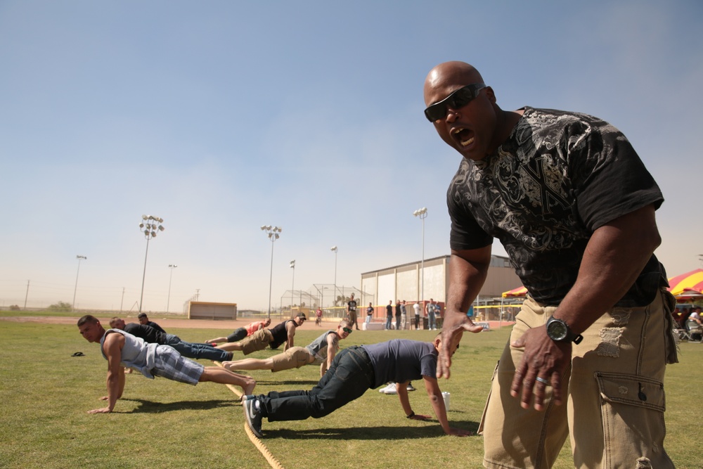 Wardogs take a load-off with Barracks Bash