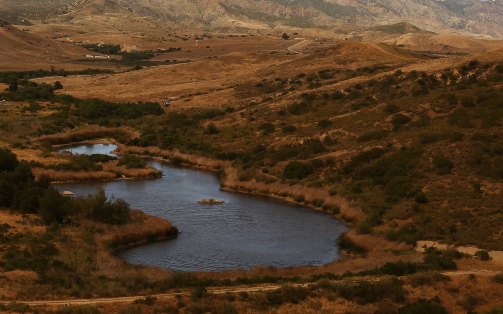 3rd MAW Marines fight San Diego county wildfires