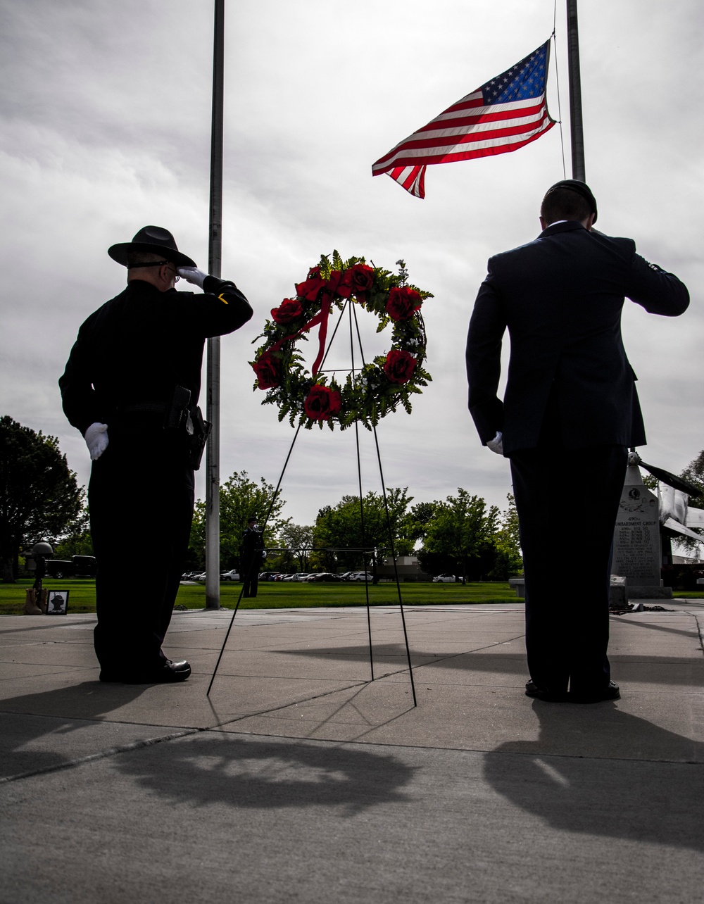 Peace Officer Memorial Day retreat ceremony