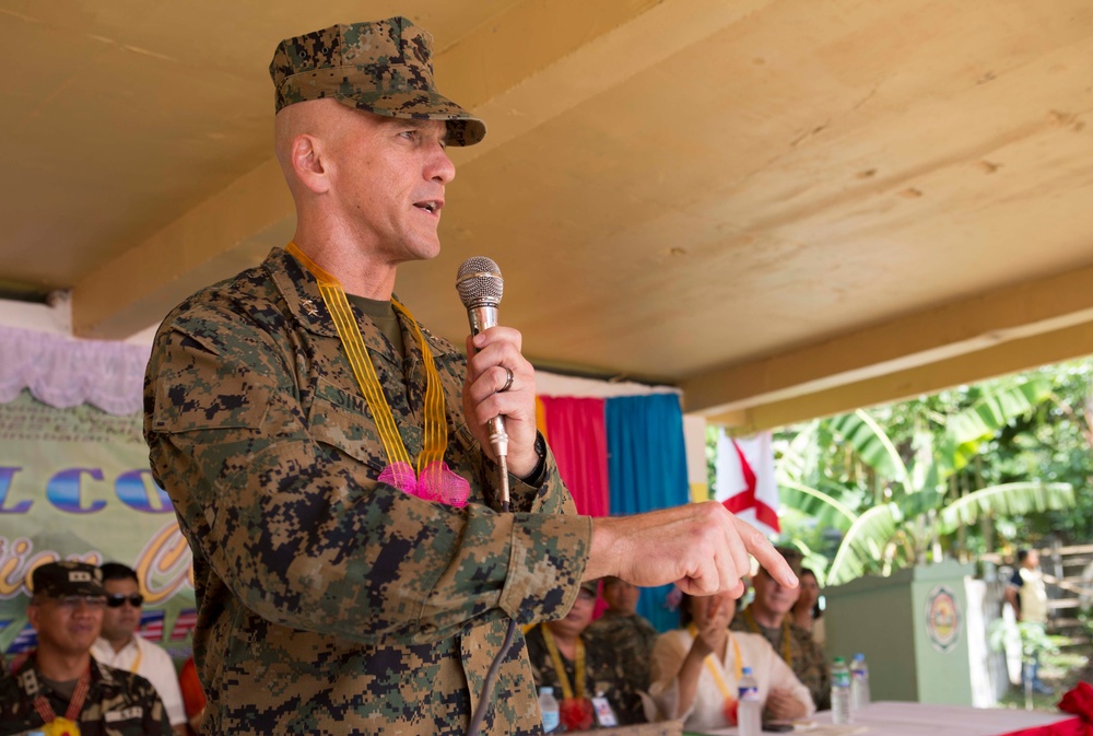 Philippine, U.S. forces commemorate completion of school renovations at Dona Mercedes Elementary School