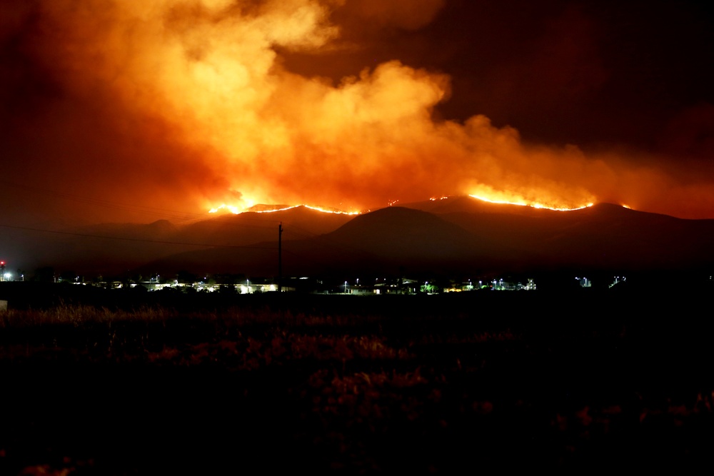 Camp Pendleton fire