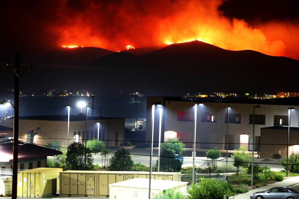 Camp Pendleton fire