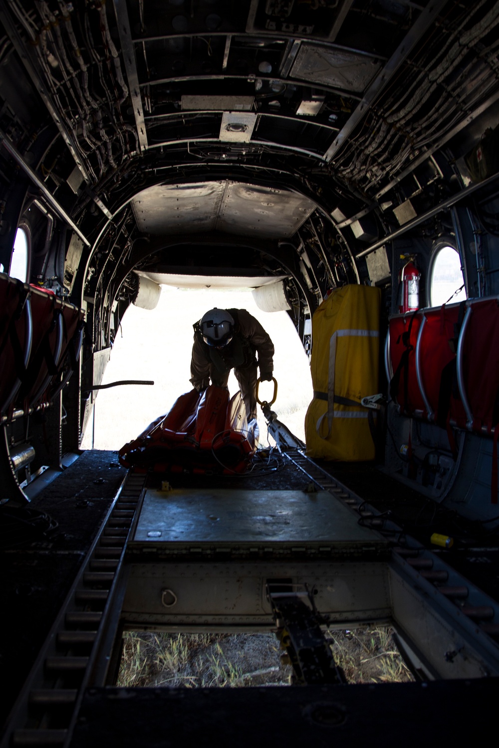 Marines help state emergency personnel fight Cocos fire in southern California