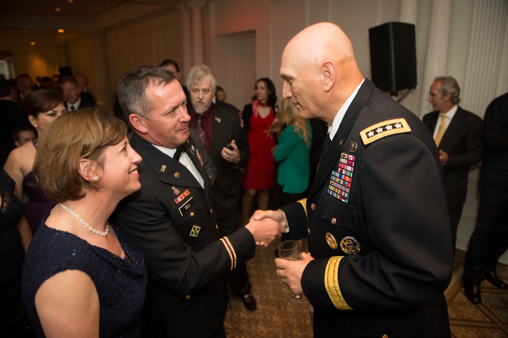 Army chief of staff honoring America's Wounded Warfighters