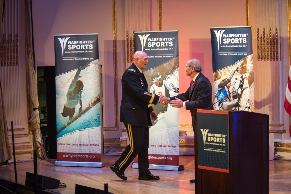 Army chief of staff honoring America's Wounded Warfighters