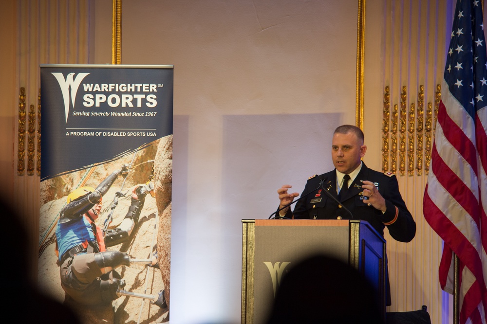 Army chief of staff honoring America's Wounded Warfighters