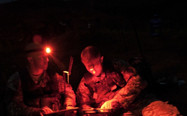 Combined Philippine and US Army battalion attack training exercise