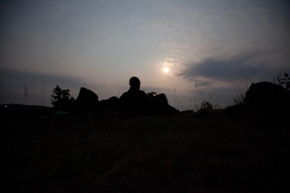 Combined Philippine and US Army battalion attack training exercise