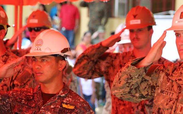 AFP, U.S. armed forces celebrate finished renovations with community members