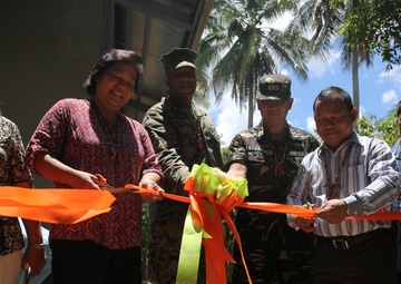 AFP, U.S. armed forces celebrate finished renovations with community members