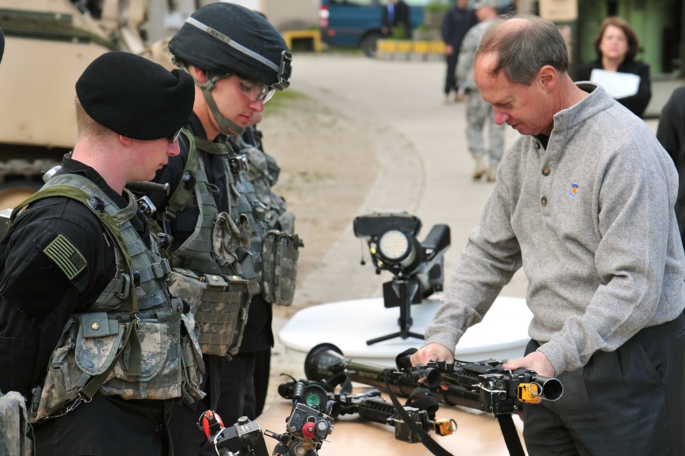 US Ambassador to Germany John B. Emerson visits Combined Resolve II