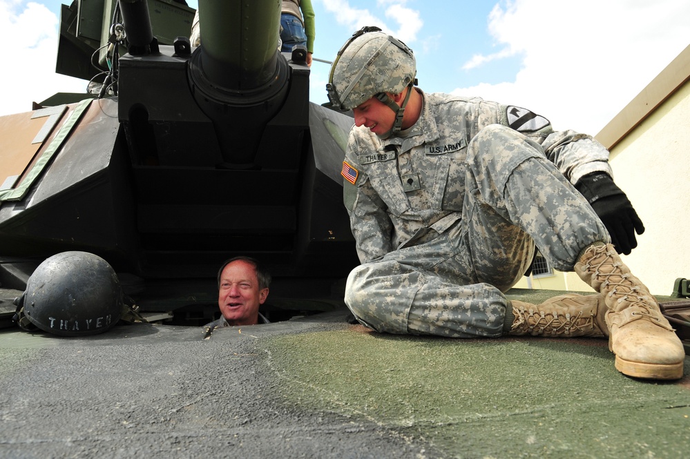 US Ambassador to Germany John B. Emerson visits Combined Resolve II