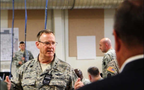 Air Force Maj. Gen. Murphy accepts role as Vigilant Guard dual status commander
