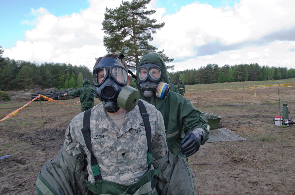 Decontamination training