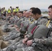 Paratroopers descend into Kosovo for training