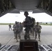 Paratroopers descend into Kosovo for training