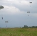 Paratroopers descend into Kosovo for training