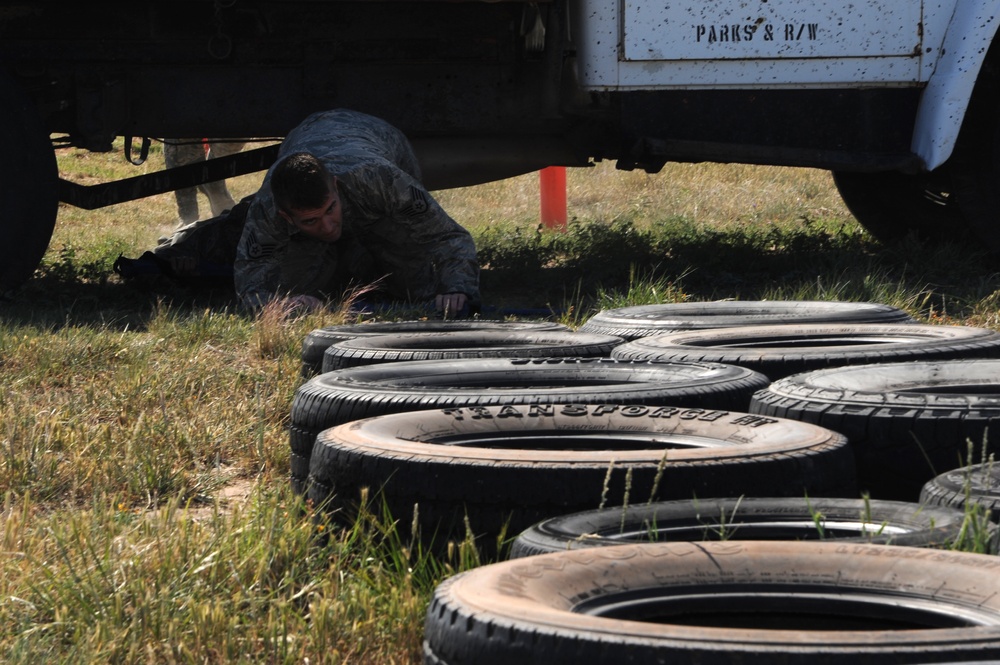 Altus Airmen participate in Police Week Challenge
