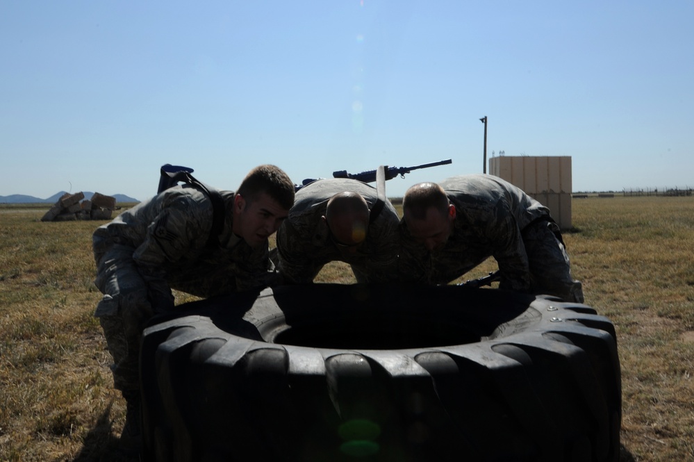 Altus Airmen participate in Police Week Challenge