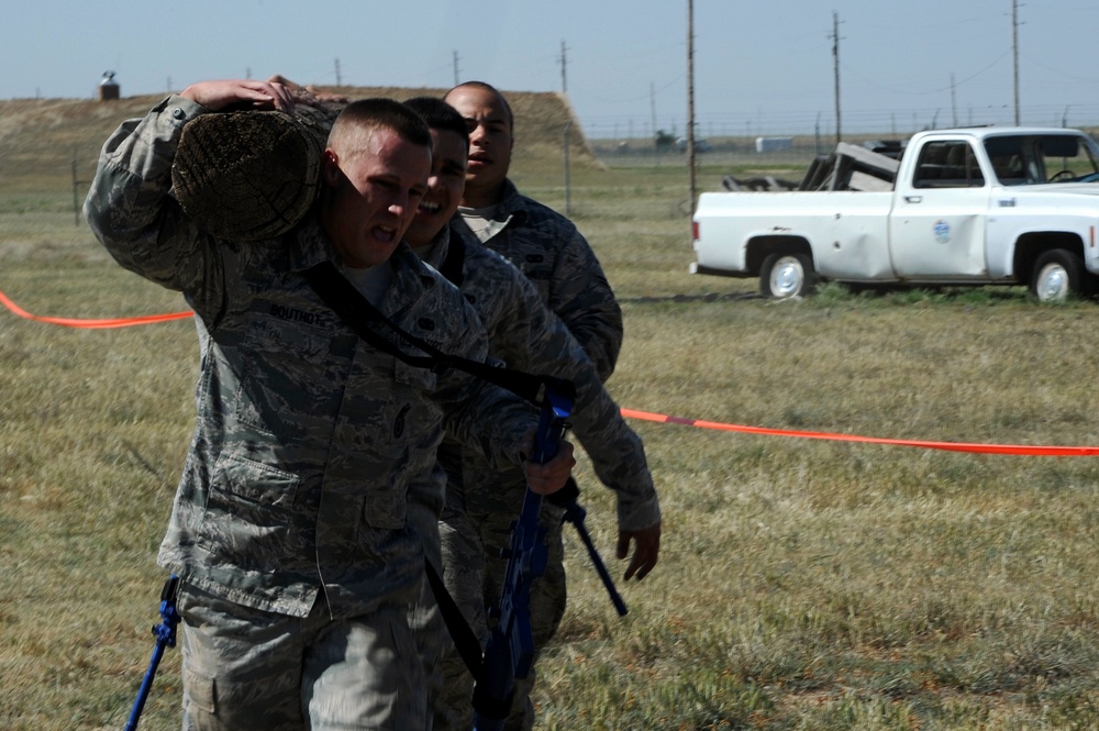 Altus Airmen participate in Police Week Challenge