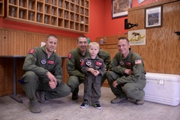 Cancer survivor becomes pilot for a day