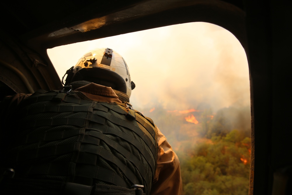 3rd MAW Marines fight San Diego county wildfires