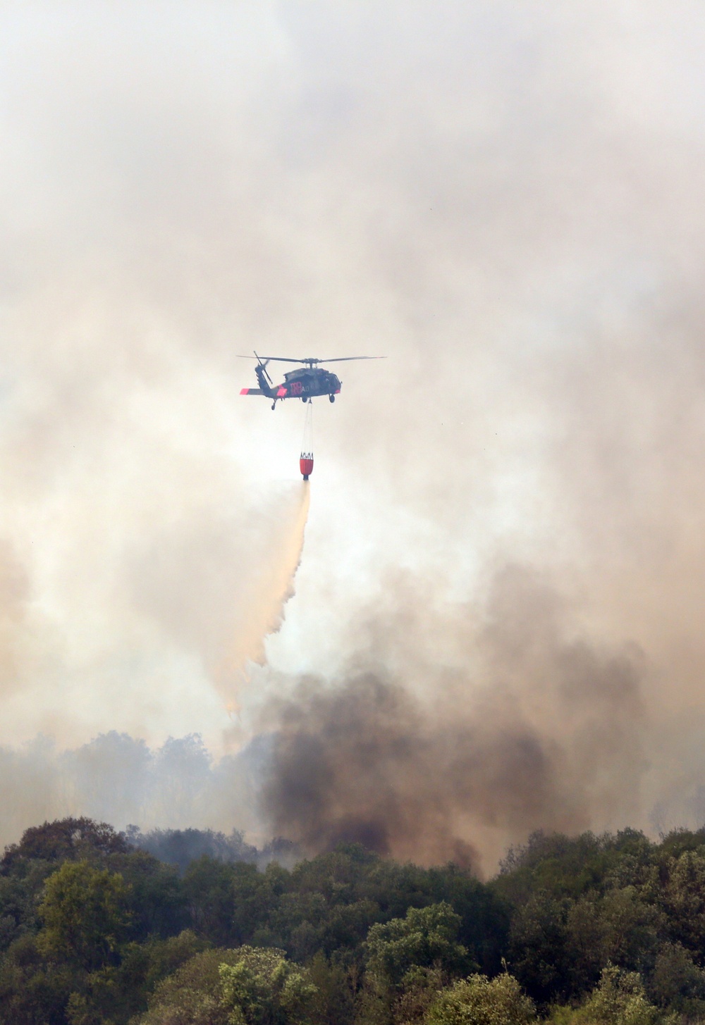 3rd MAW Marines fight San Diego county wildfires