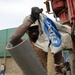 NMCB 25 water well ops at new Kabul compound