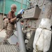 NMCB 25 water well ops at new Kabul compound