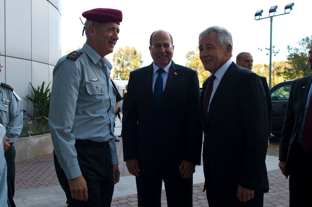 Hagel in Israel