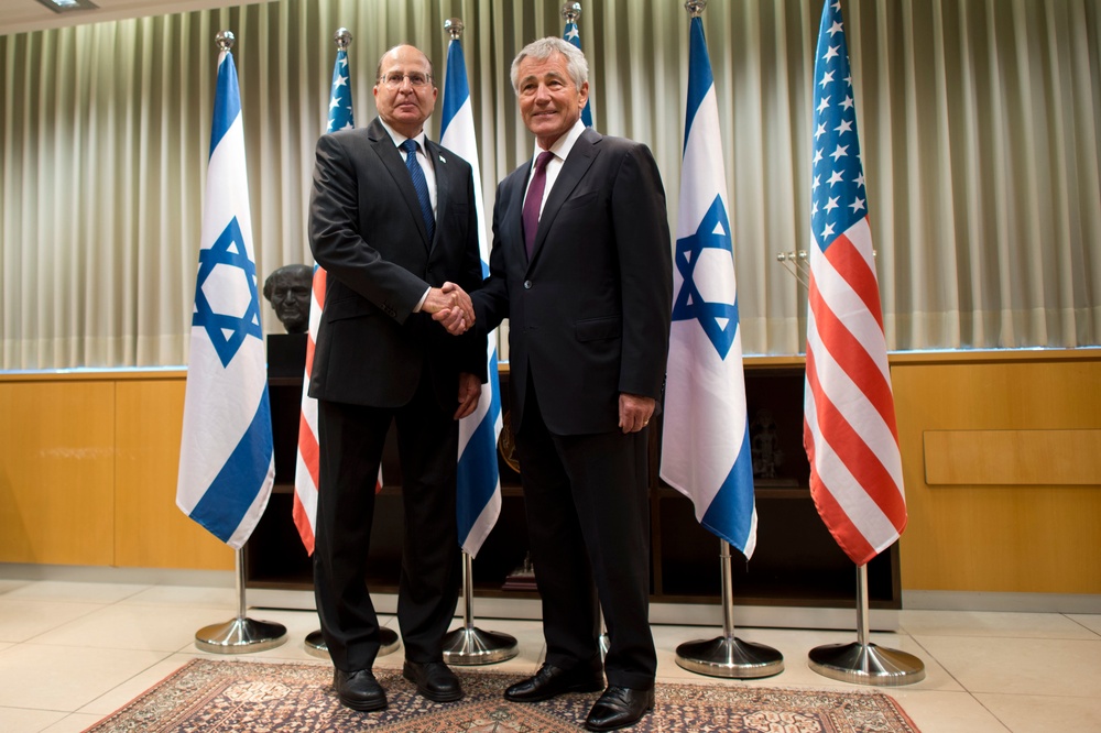 Hagel in Israel