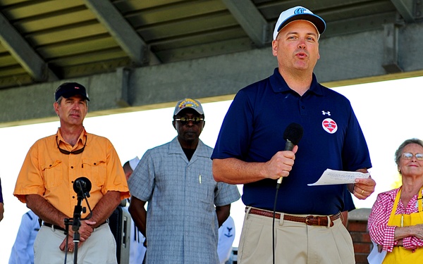 Coast Guardsmen attend Camden County Coast Guard community celebration