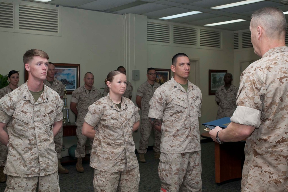 Marine Corps Community Services recognizes individual efforts