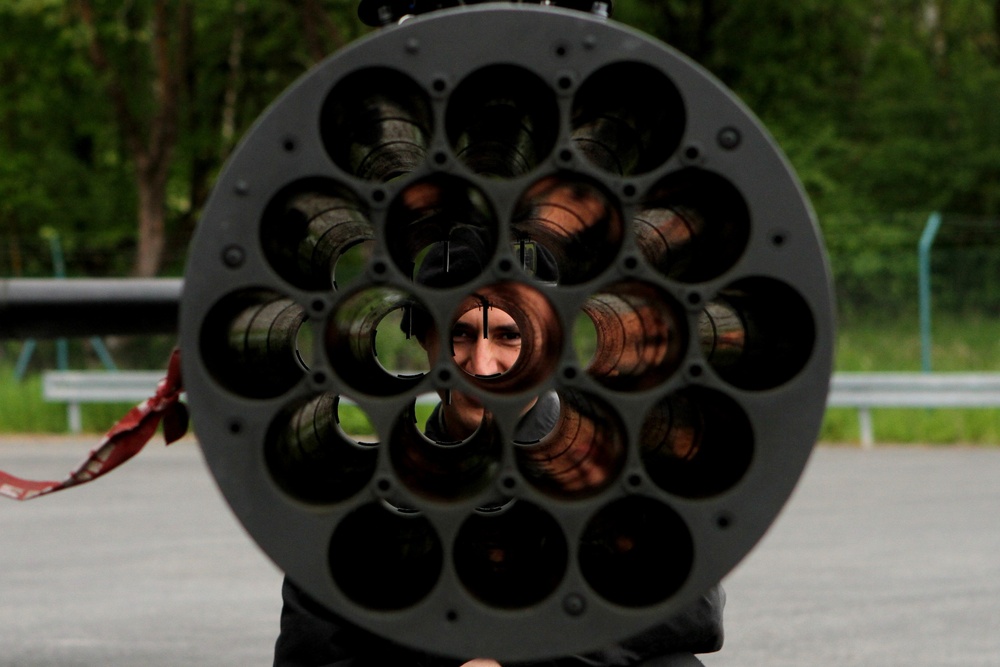 Looking through the pod