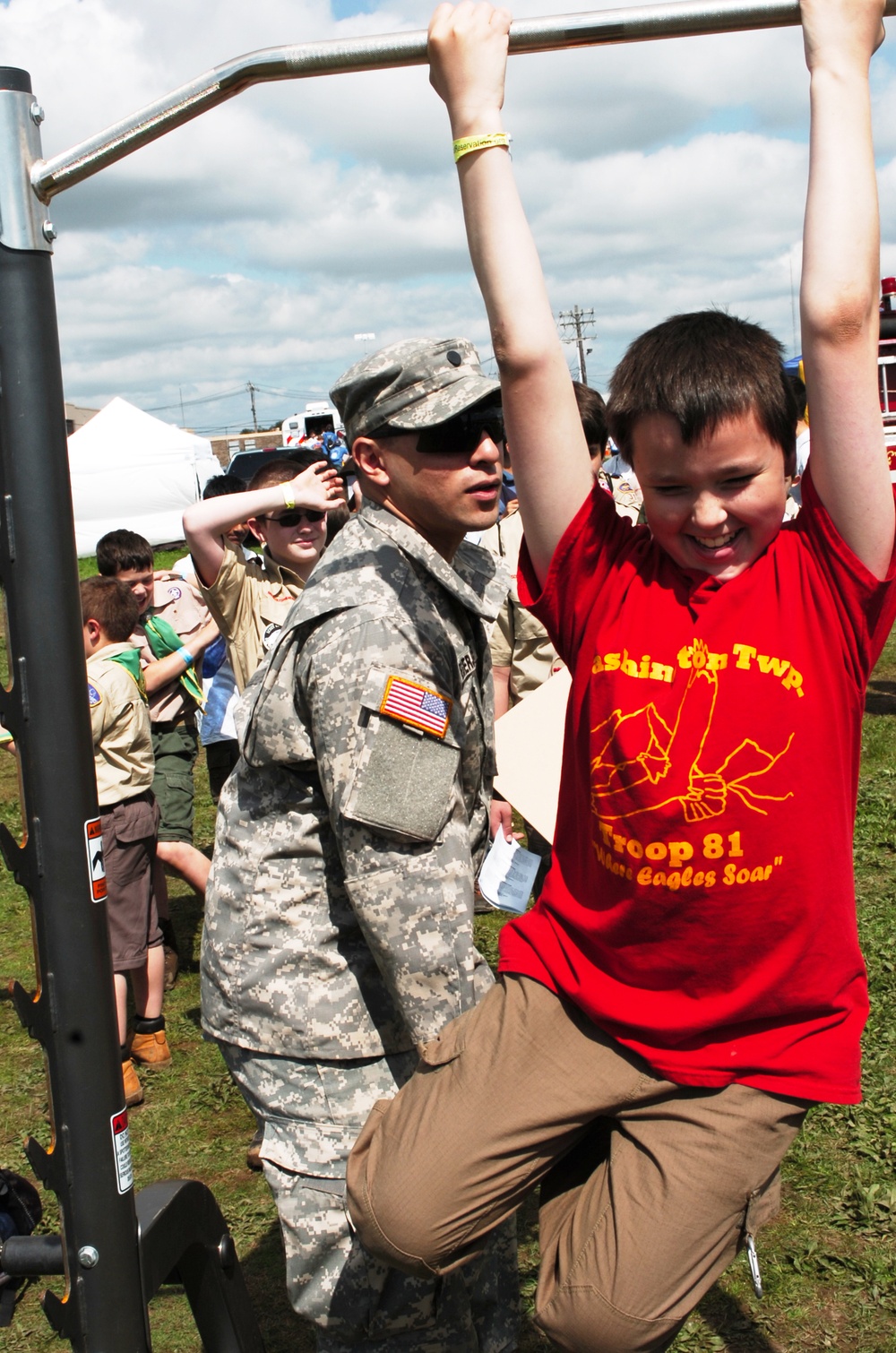 New Jersey National Guard supports 2014 BSA Camporee