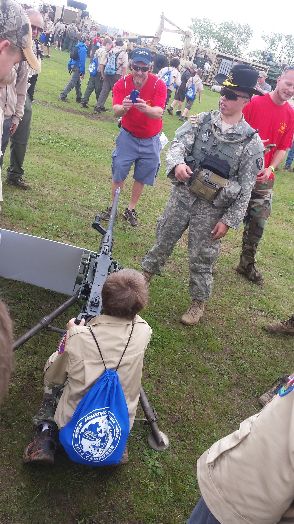 New Jersey National Guard supports 2014 BSA Camporee