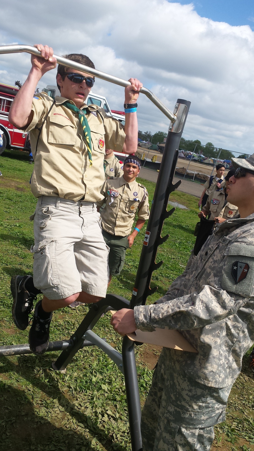 New Jersey National Guard supports 2014 BSA Camporee