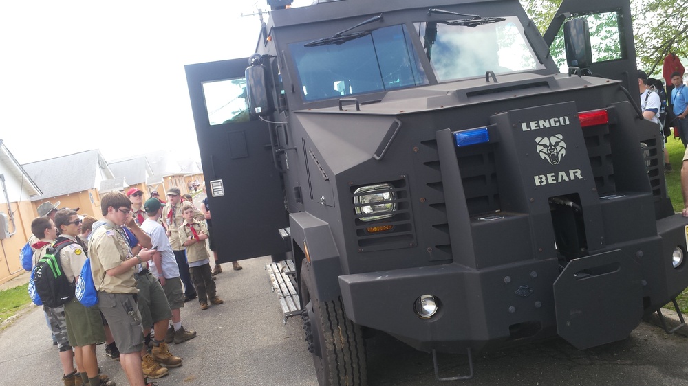 New Jersey National Guard supports 2014 BSA Camporee