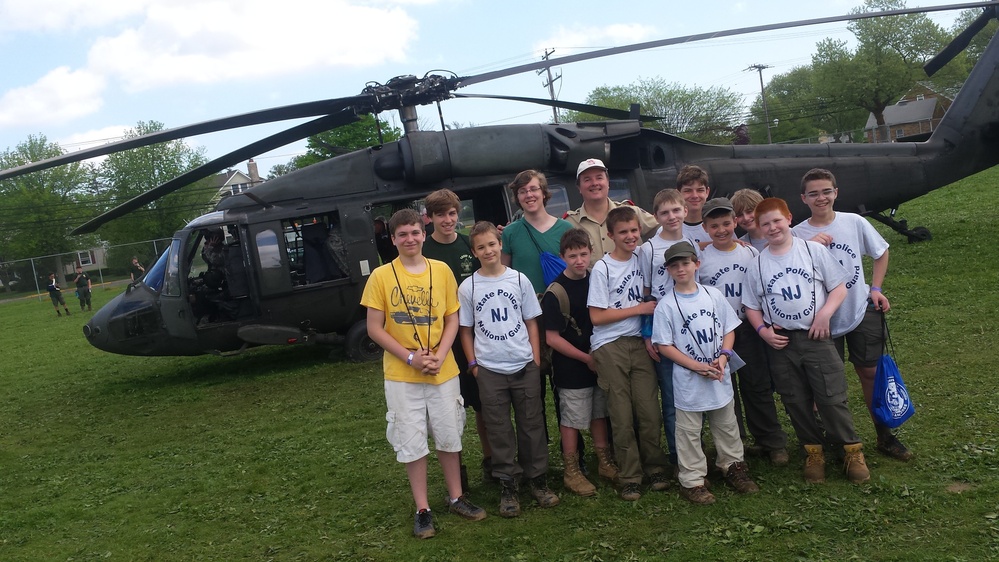 New Jersey National Guard supports 2014 BSA Camporee