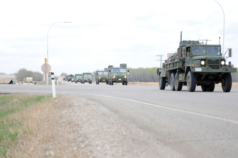 Canadian and 341st MPs conduct TCP Ops