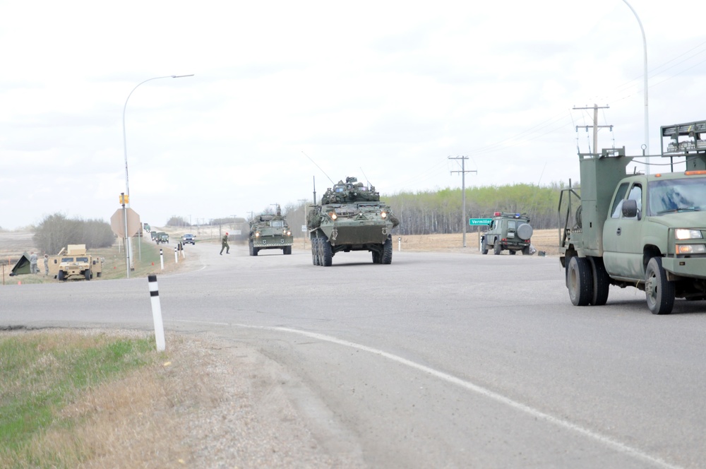 Canadian and 341st MPs conduct TCP Ops