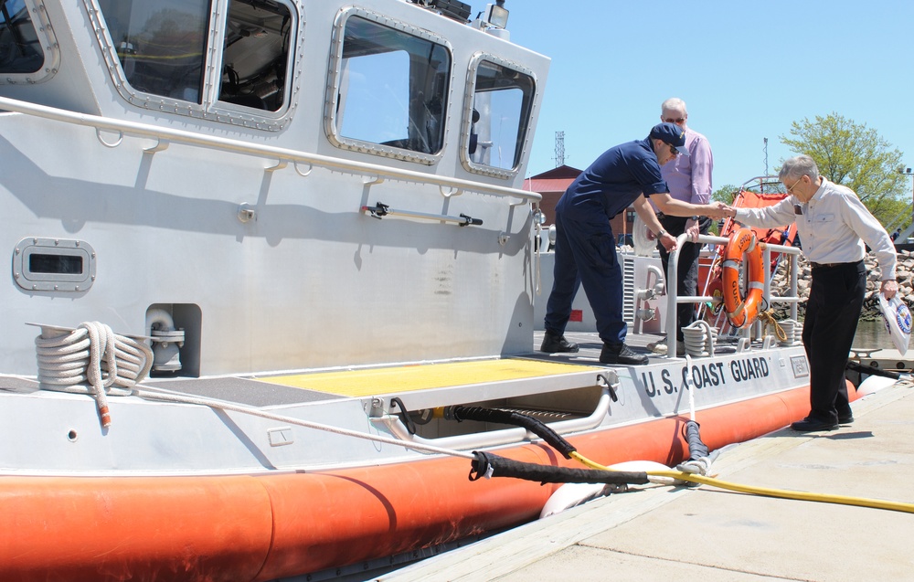 Boat tours given at Sector Long Island Sound open house